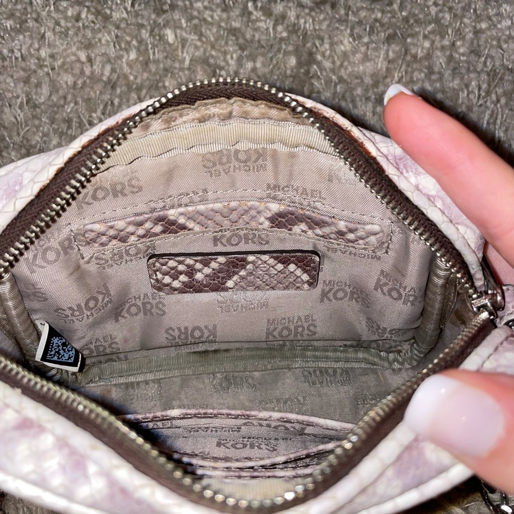 Michael Kors Python Snake Crossbody Small Purse - image 5